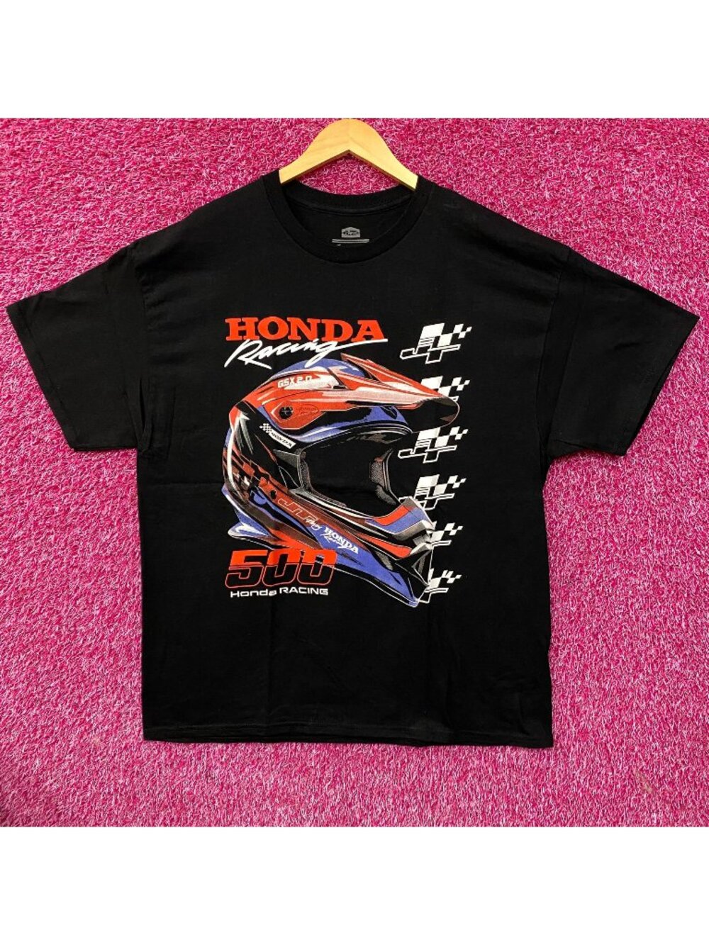 JT Racing x Honda Gamble Graphic T-Shirt XL